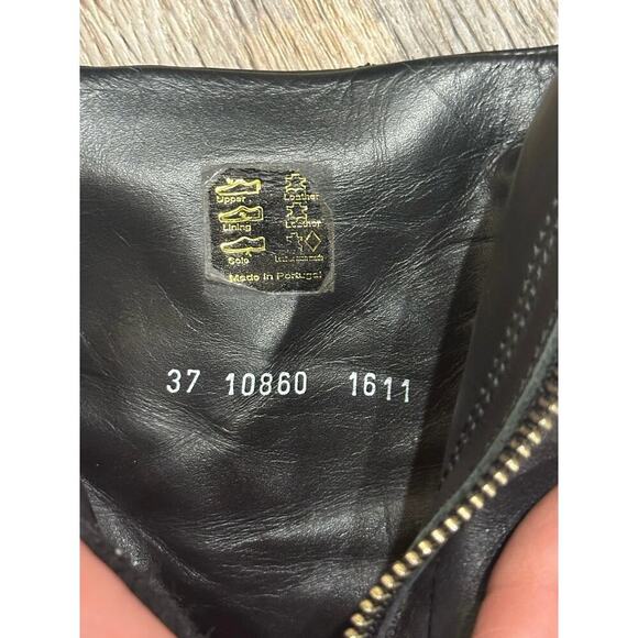 Women’s Surface to Air Designer Archival Luxury Motorcycle Biker Black Boots - Picture 9 of 9